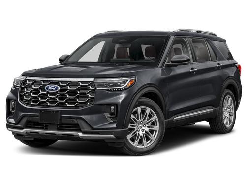 Agate Black Metallic 2027 Ford Explorer Platinum