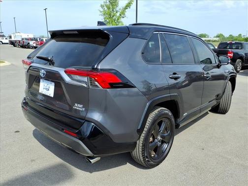 Magnetic Gray Metallic 2019 Toyota RAV4 Hybrid XSE