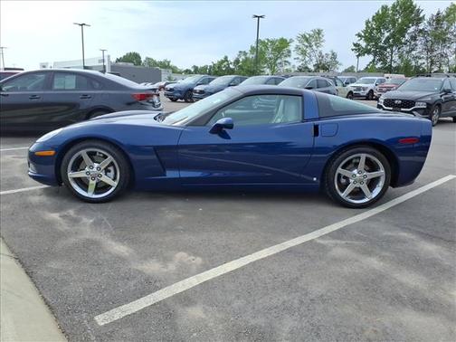 Blue 2007 Chevrolet Corvette Base