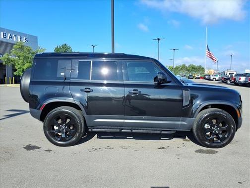Santorini Black 2023 Land Rover Defender 110 S