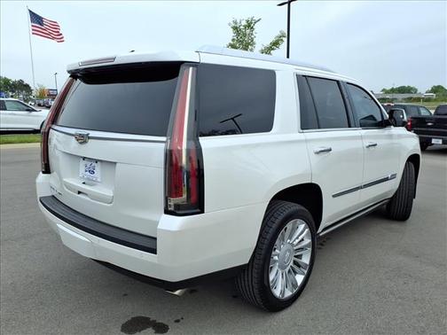 Crystal White Tri-Coat 2016 Cadillac Escalade Platinum