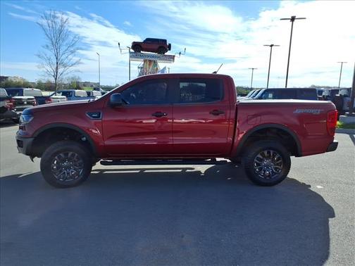 Rapid Red Metallic Tinted Clearcoat 2021 Ford Ranger XLT