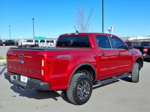 Rapid Red Metallic Tinted Clearcoat 2021 Ford Ranger XLT