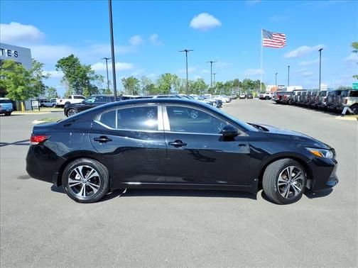Black 2021 Nissan Sentra SV