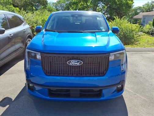 Blue 2025 Ford Maverick Lobo