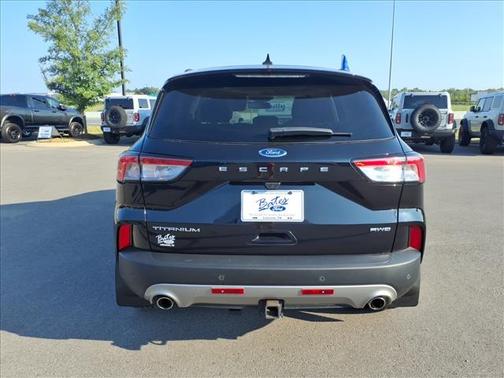 Black 2021 Ford Escape Titanium