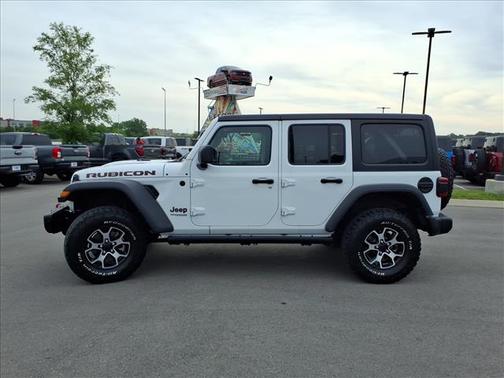 Bright White Clearcoat 2022 Jeep Wrangler Unlimited Rubicon