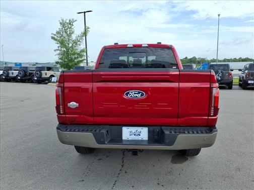 Red 2025 Ford F-150 King Ranch