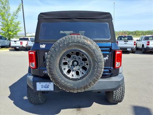Blue 2021 Ford Bronco Black Diamond