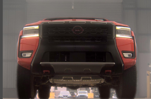 Afterburn Orang 2025 Nissan Frontier PRO-4X