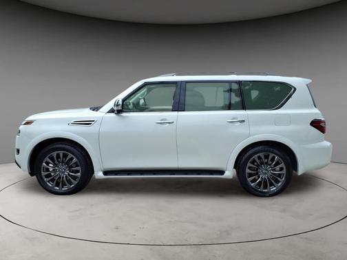 Aspen White 2023 Nissan Armada Platinum