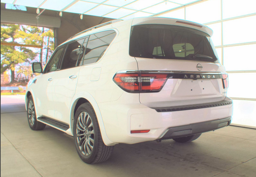Aspen White 2023 Nissan Armada Platinum