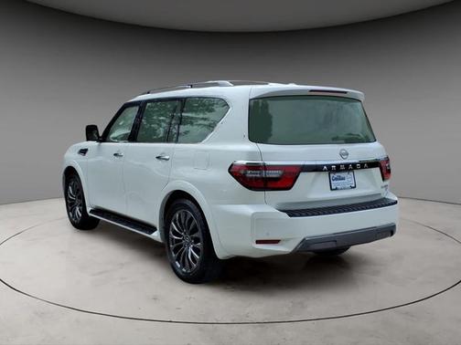 Aspen White 2023 Nissan Armada Platinum