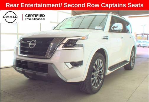 Aspen White 2023 Nissan Armada Platinum