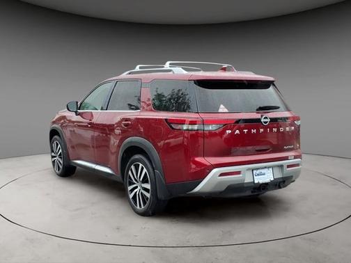 Scarlet Ember Tintcoat 2025 Nissan Pathfinder Platinum
