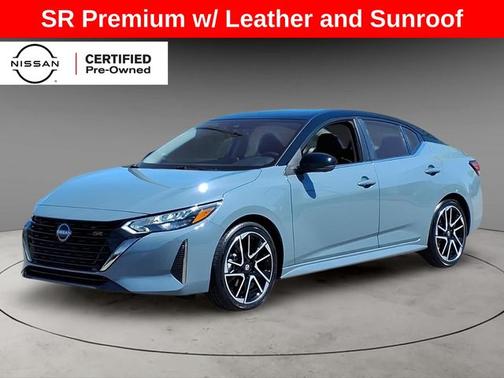 Atlantic Gray 2025 Nissan Sentra SR