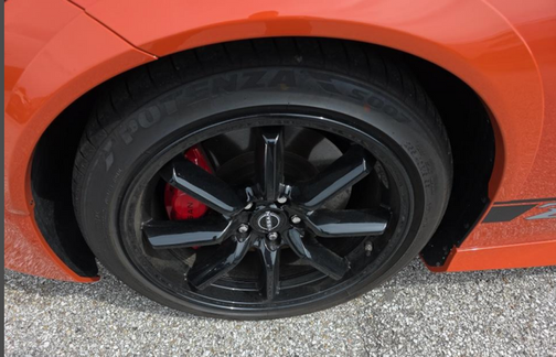 Orange 2024 Nissan Z Performance