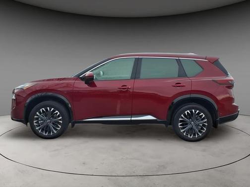 Scarlet Ember 2025 Nissan Rogue Platinum
