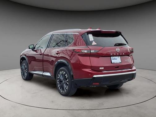 Scarlet Ember 2025 Nissan Rogue Platinum