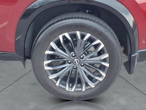 Scarlet Ember 2025 Nissan Rogue Platinum