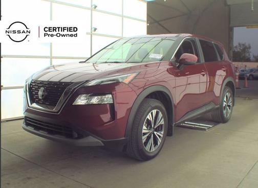 Scarlet Ember 2023 Nissan Rogue SV