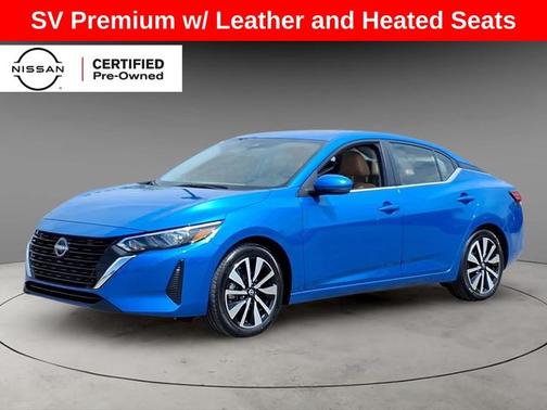 Electric Blue Metallic 2025 Nissan Sentra SV