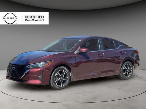 Rosewood Metallic 2024 Nissan Sentra SV