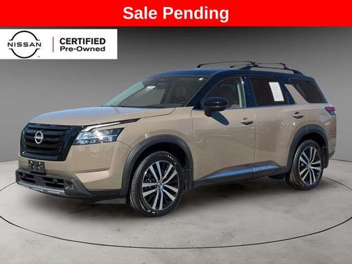 2t Tan Blk Roof 2024 Nissan Pathfinder Platinum