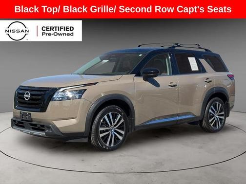 2t Tan Blk Roof 2024 Nissan Pathfinder Platinum