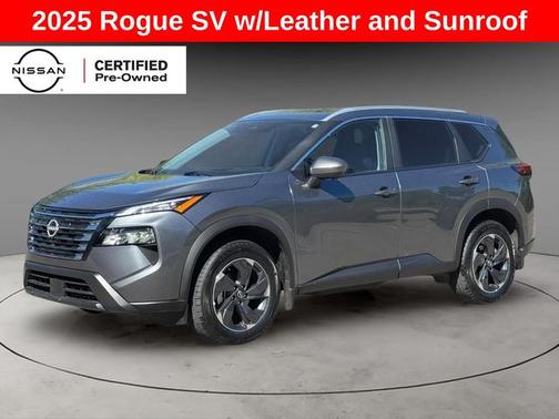 Gun Metallic 2025 Nissan Rogue SV