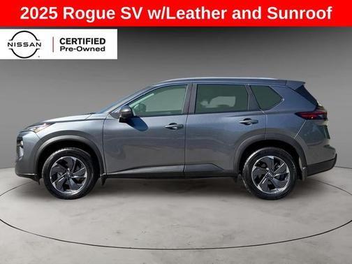 Gun Metallic 2025 Nissan Rogue SV