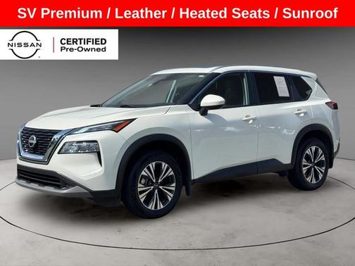 White 2023 Nissan Rogue SV