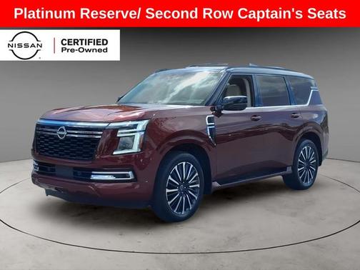 2t Coulis Red 2025 Nissan Armada PLRES