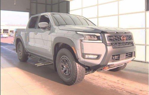 Boulder Gray Pearl 2026 Nissan Frontier PRO-4X