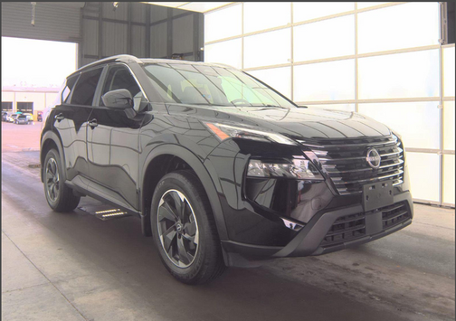Black 2025 Nissan Rogue SV