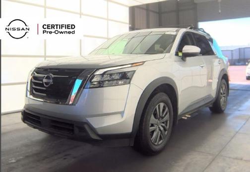 Brilliant Silver Metallic 2025 Nissan Pathfinder SV
