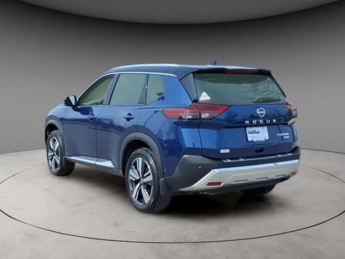2 Tone Blue / Black 2023 Nissan Rogue Platinum