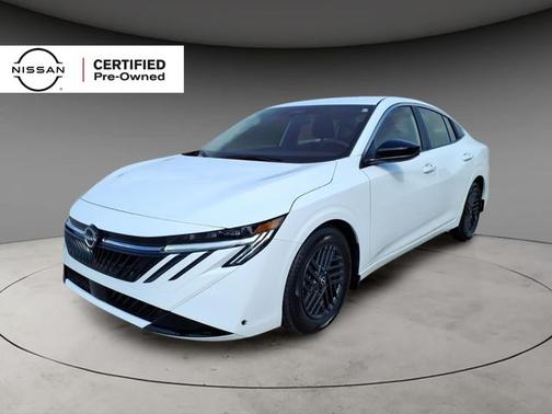 Cloud White 2026 Nissan Sentra SV