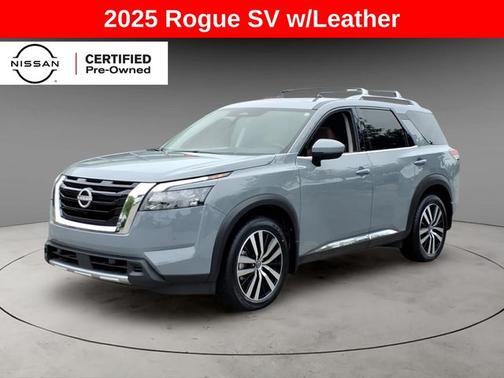 Boulder Gray Pearl 2025 Nissan Pathfinder Platinum