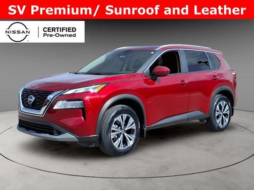 Scarlet Ember 2023 Nissan Rogue SV