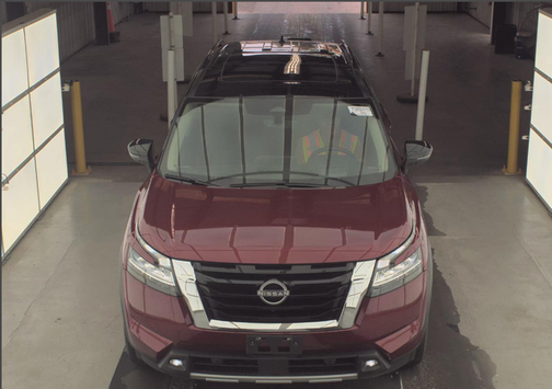 2t Red Blk Roof 2024 Nissan Pathfinder Platinum