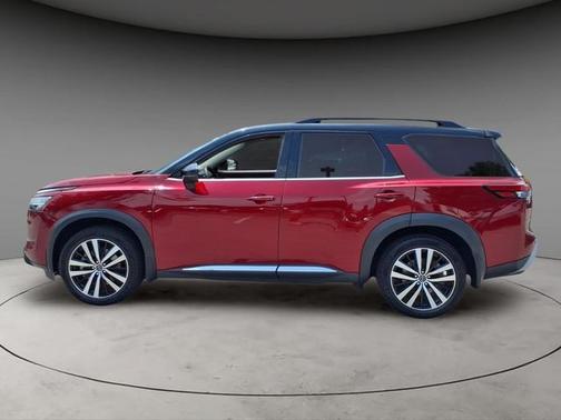 2t Red Blk Roof 2024 Nissan Pathfinder Platinum