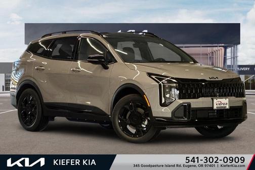 Wolf Gray 2026 Kia Sportage Plug-In Hybrid X-Line
