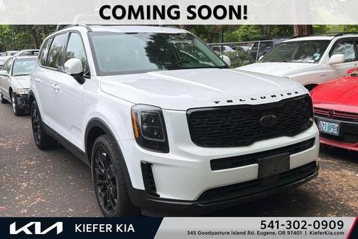 Glacial White Pearl 2021 Kia Telluride EX
