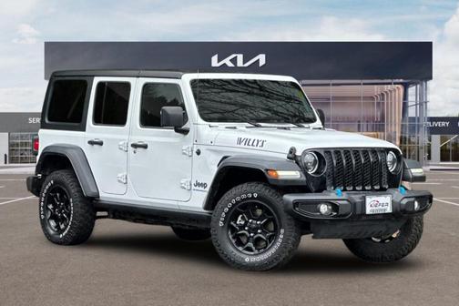 Bright White Clearcoat 2023 Jeep Wrangler 4xe Base