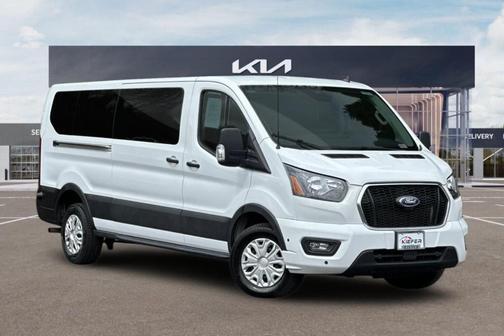 Oxford White 2024 Ford Transit-350 XLT