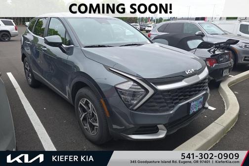 Gravity Gray 2025 Kia Sportage LX