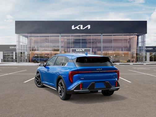 Wave Blue 2026 Kia K4 GT-LINE