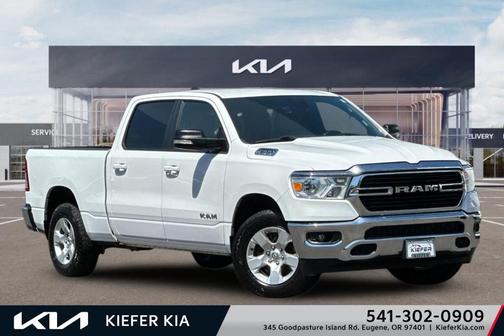 Bright White Clearcoat 2021 RAM 1500 Big Horn