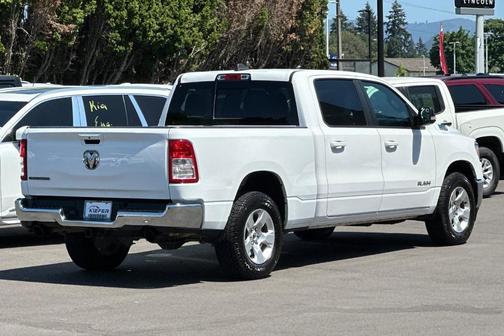 Bright White Clearcoat 2021 RAM 1500 Big Horn